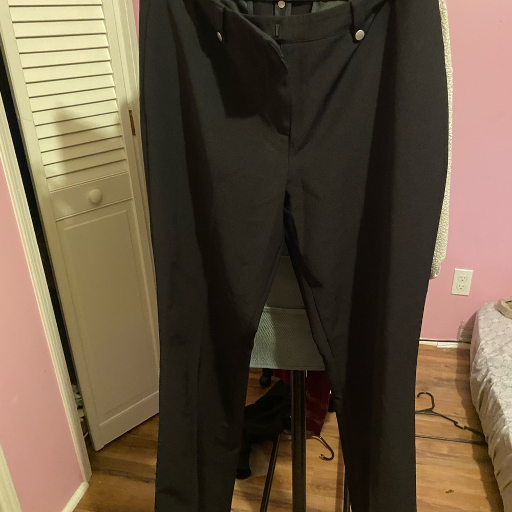 Anine Bing woman Charcoal Dress Pants
